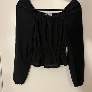 SO Women's Elegant Black Blouse
